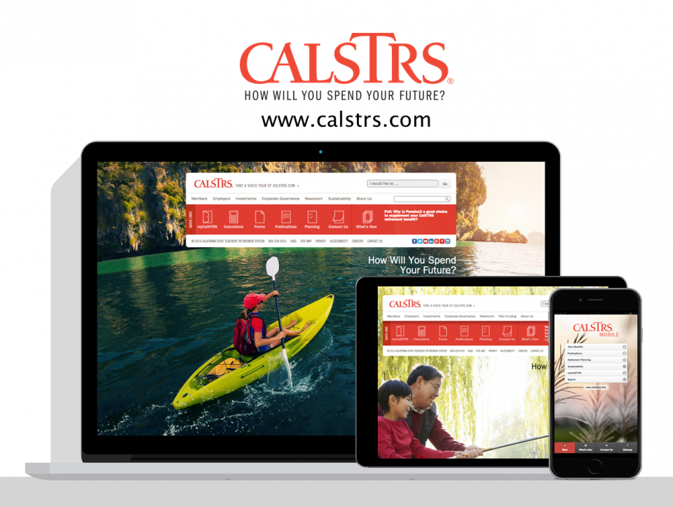 California State Teachers Retirement System new website