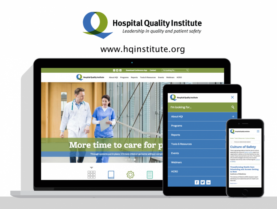 Hospital Quality Institute new website